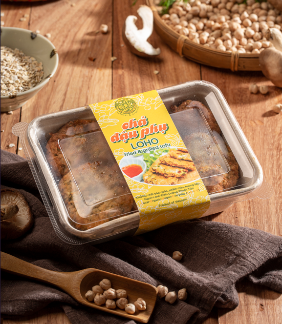 Chả đậu phụ Loho hộp (Miếng nhiều vị) 300gr