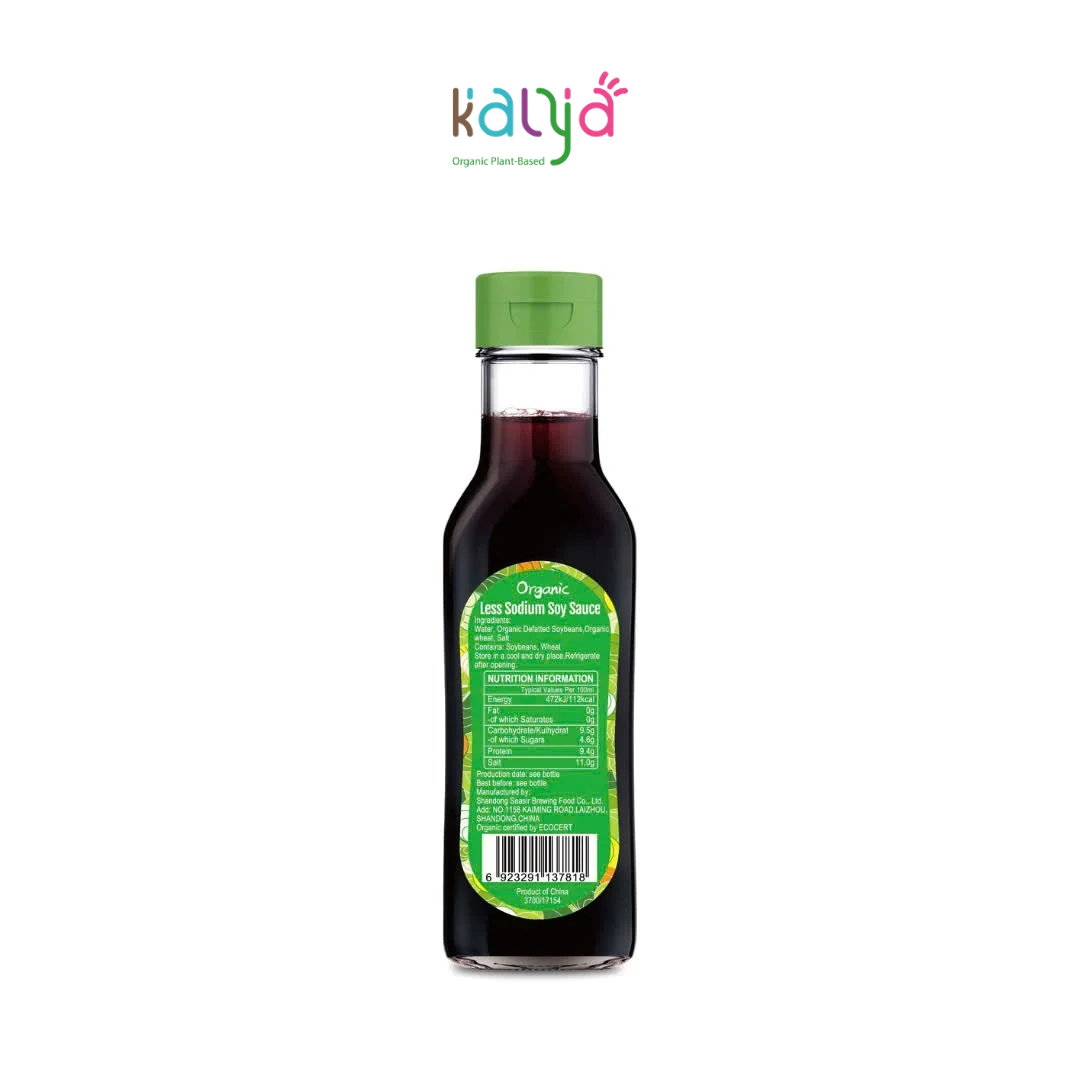 Nước tương hữu cơ  ít muối seasir 152ml