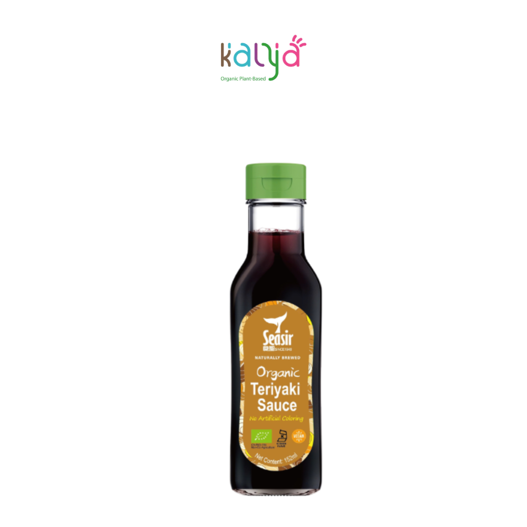 Xốt teriyaki hữu cơ seasir 152ml