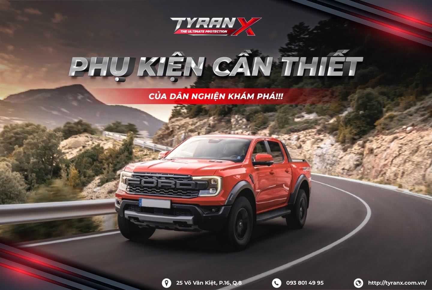 Thùng cuộn điện Raptor 2023 TYRANX !!! - FXAUTO