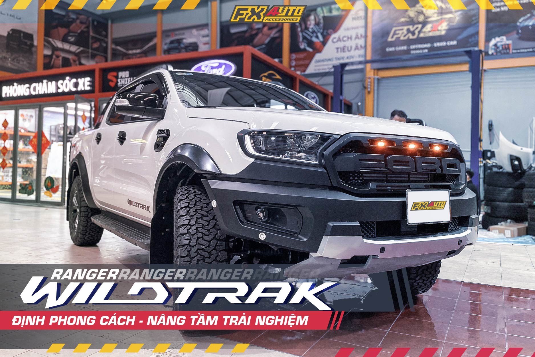 Ranger độ bodykit Raptor