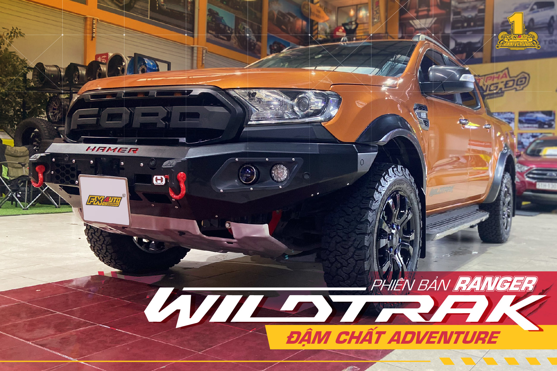 Độ Ranger Wildtrak : Nâng Cấp Với Gói Độ Nhẹ Nhàng Đi Phố | Fxauto