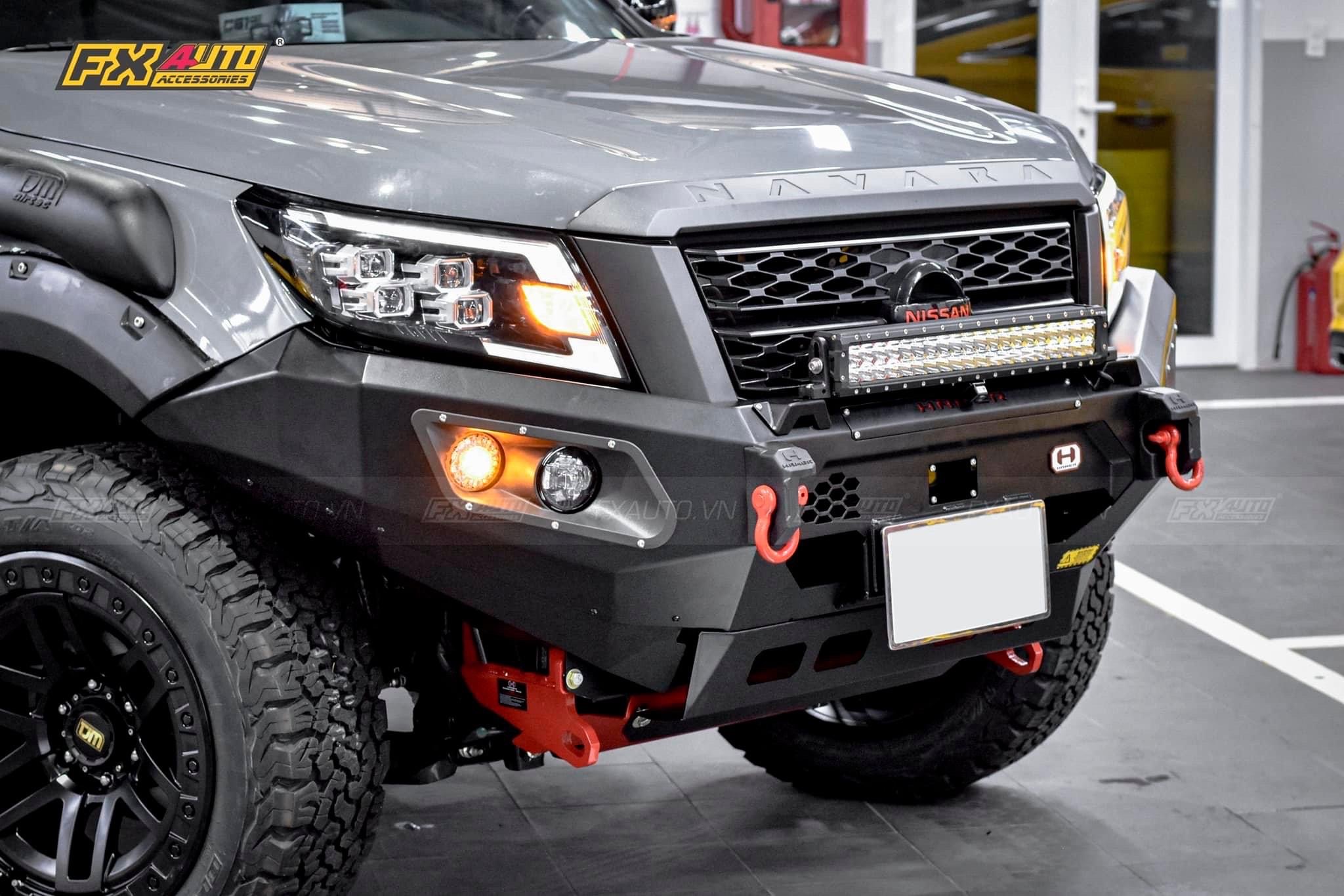 Cản trước Hamer cho Nissan Navara