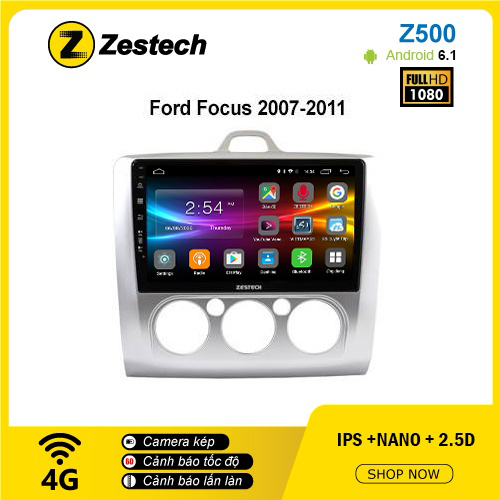 Màn hình ô tô DVD Android Z500 – Ford Focus