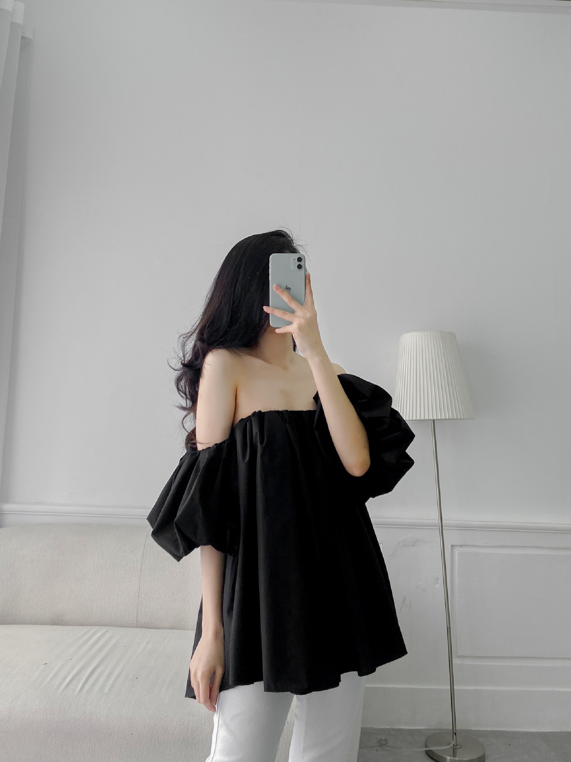 Áo trễ vai tay bồng – Vẻ đẹp giao hòa giữa cổ điển và hiện đại-2007 clothing