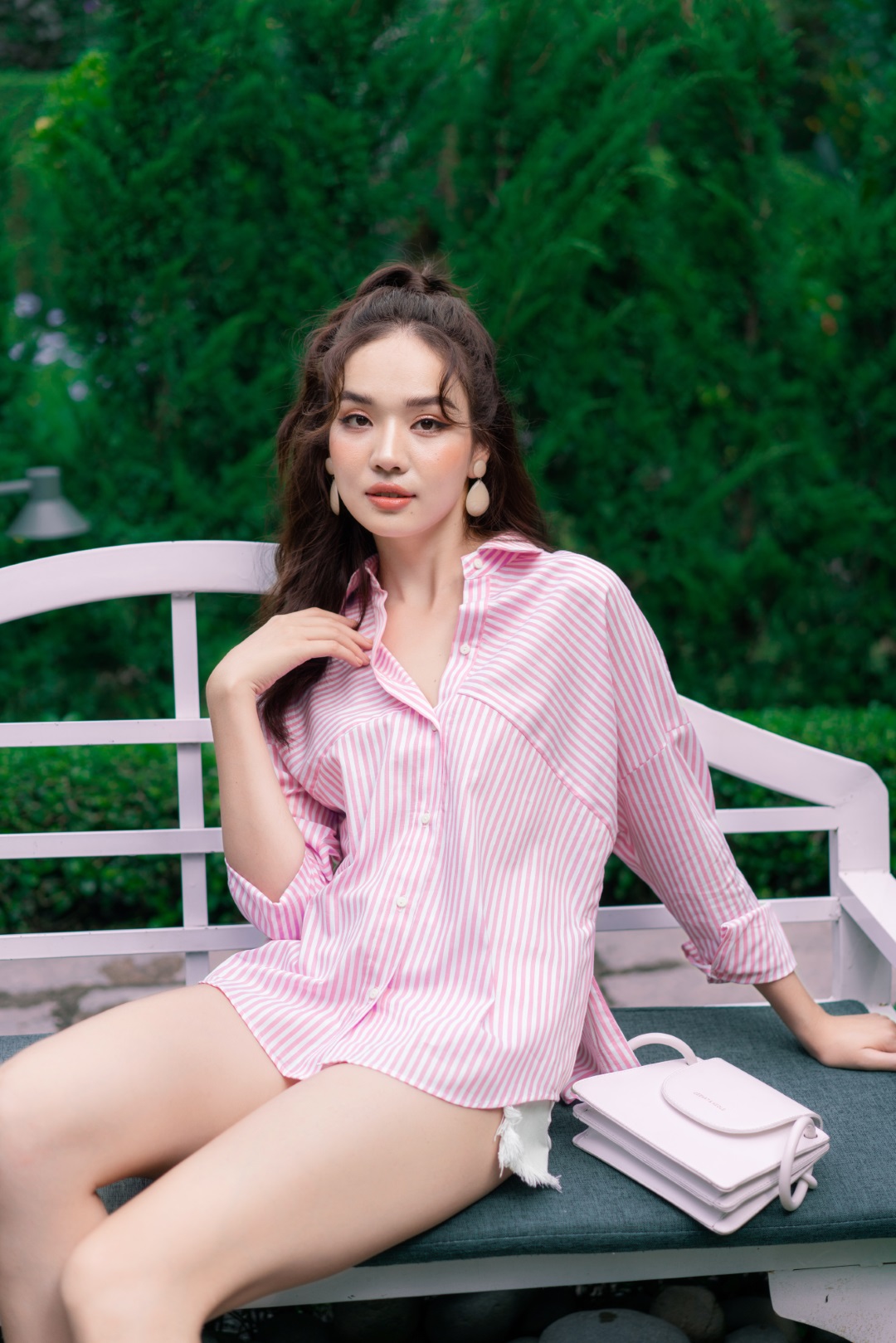 SƠ MI CÁNH DƠI KẺ HỒNG
