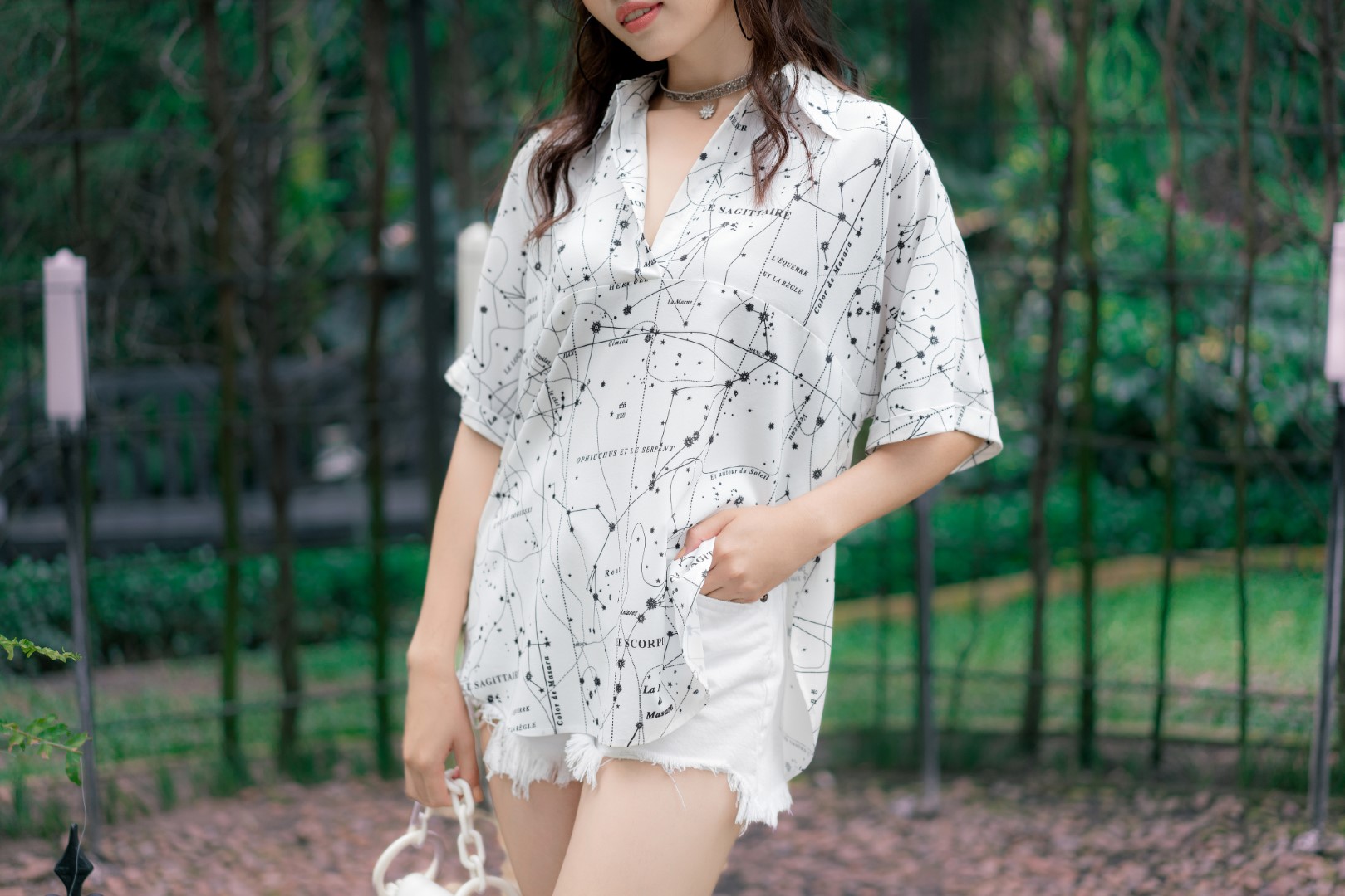ÁO FORM RỘNG BẢN ĐỒ