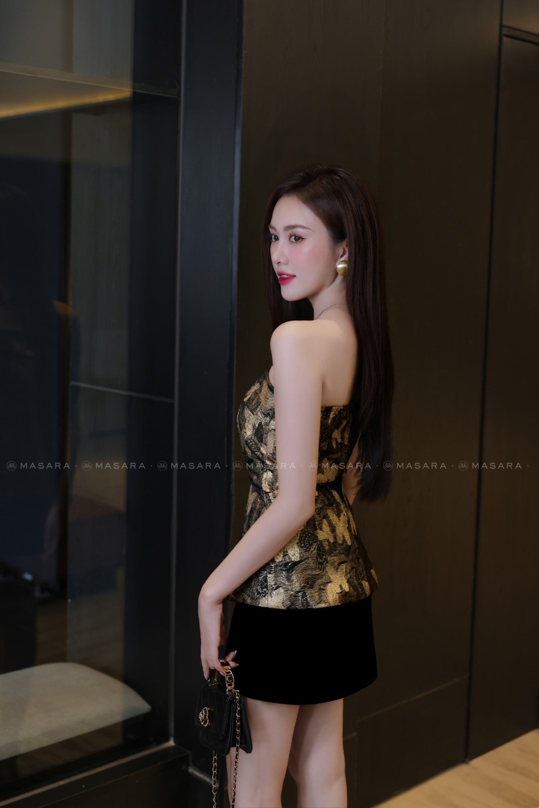ÁO CÚP NGỰC TƠ TẰM HỒ ĐIỆP