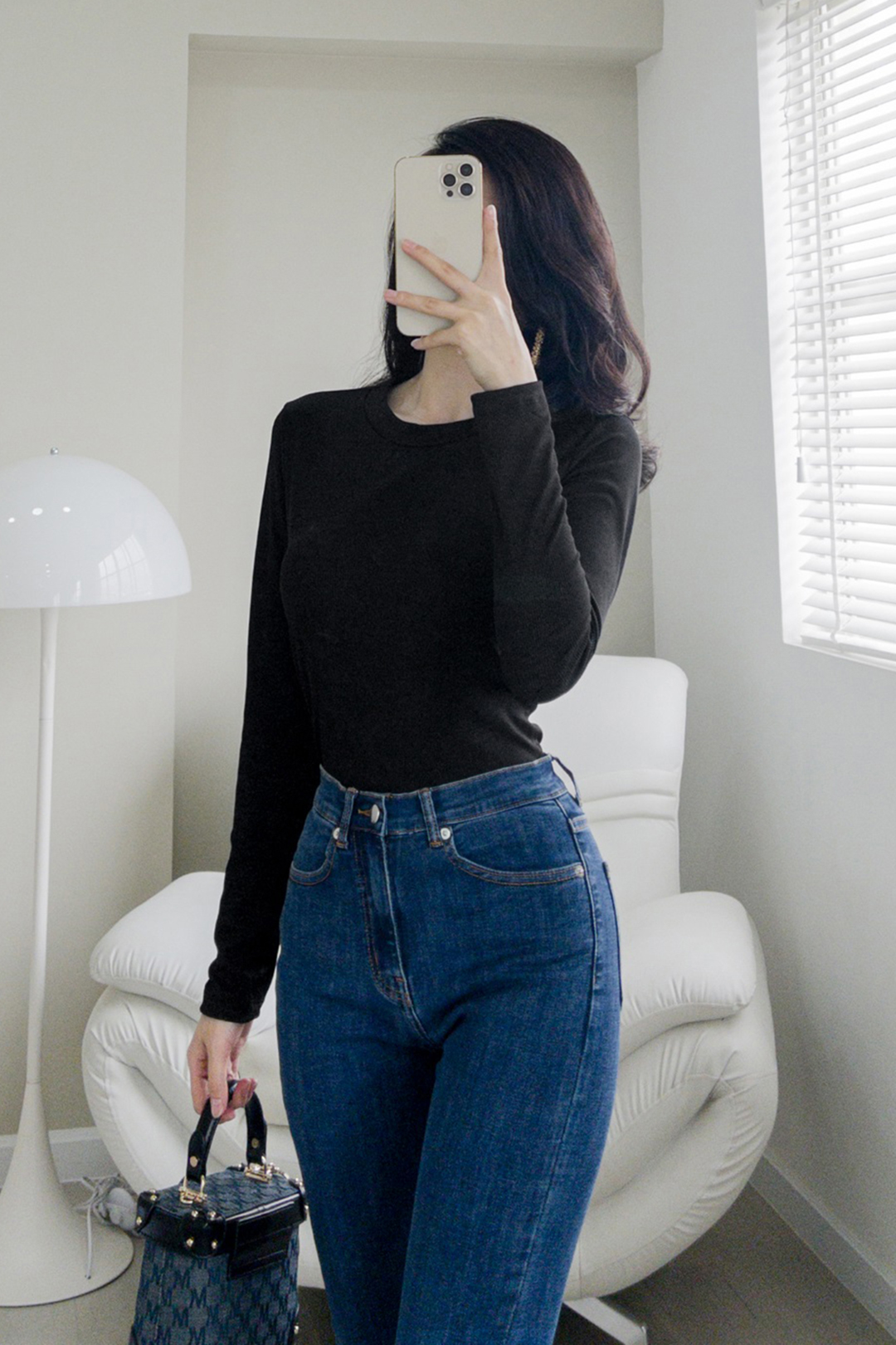 Quần jean ôm xanh cửu long