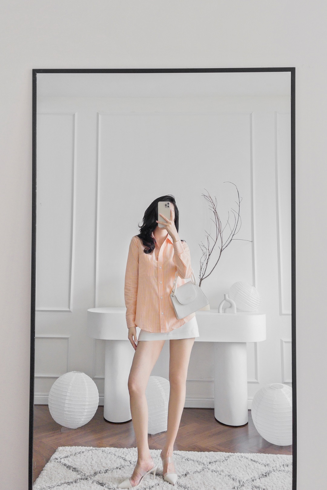 ÁO KẺ NHÍ 1 TÚI CAM