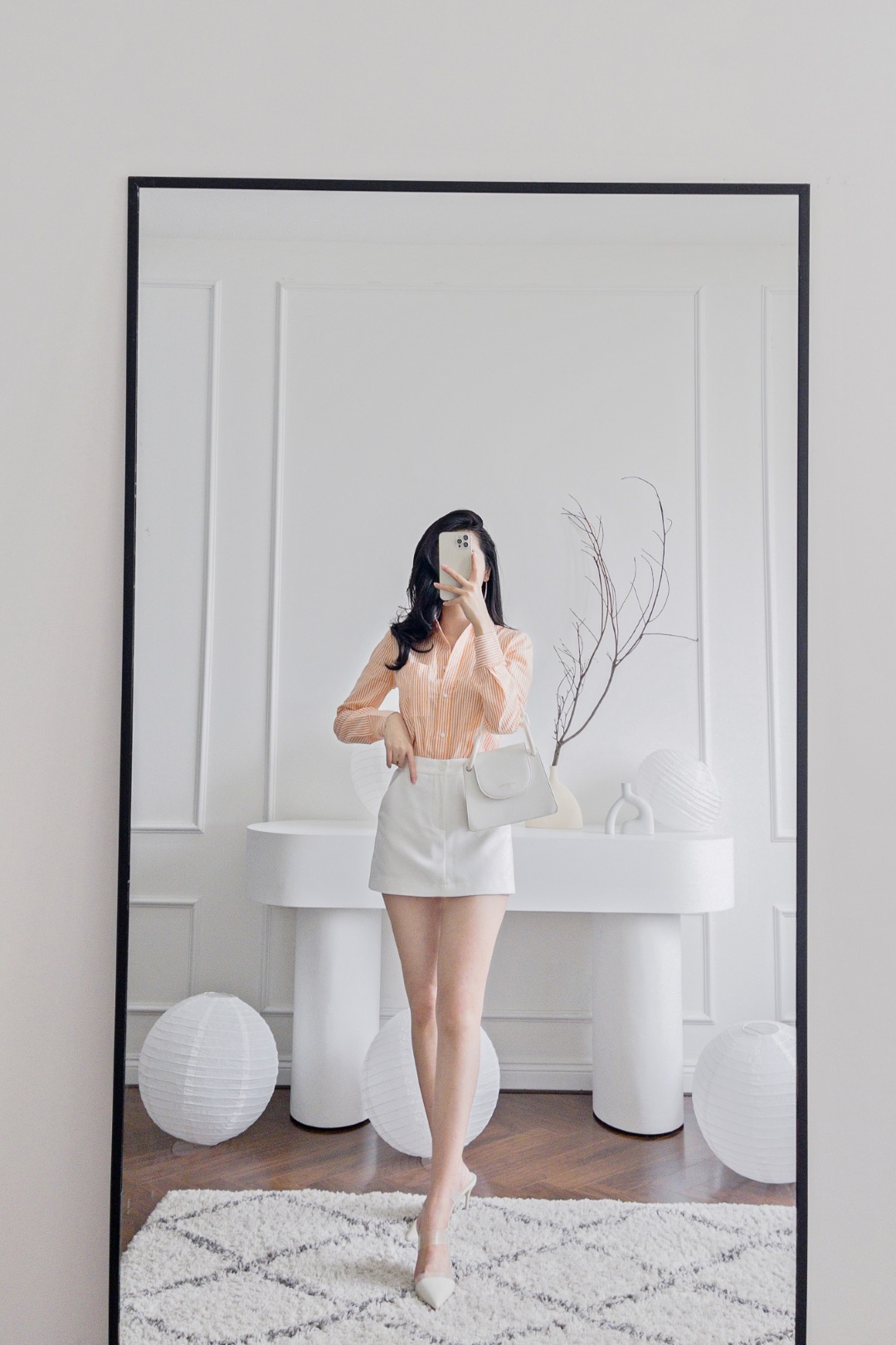 ÁO KẺ NHÍ 1 TÚI CAM