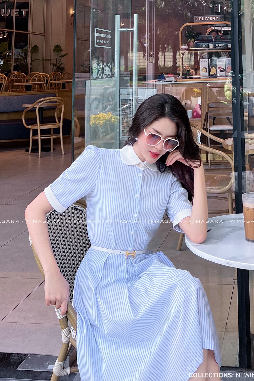 ĐẦM XOÈ KẺ XANH PHỐI CỔ TRẮNG