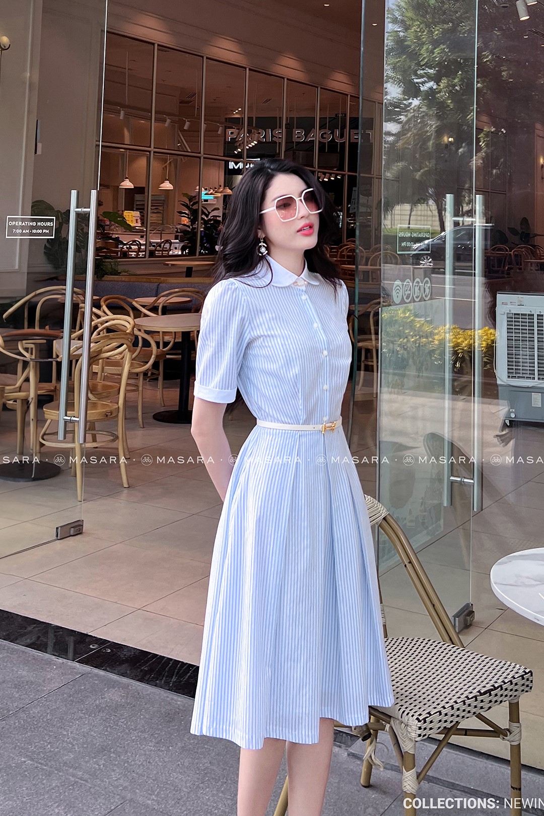 ĐẦM XOÈ KẺ XANH PHỐI CỔ TRẮNG