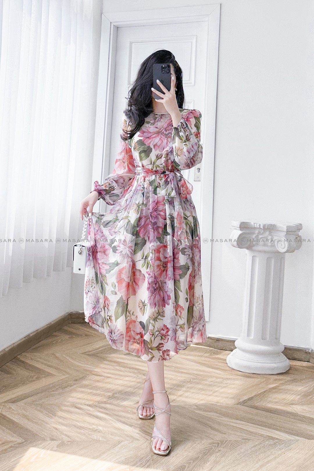ĐẦM TƠ HOA DG THẮT NƠ