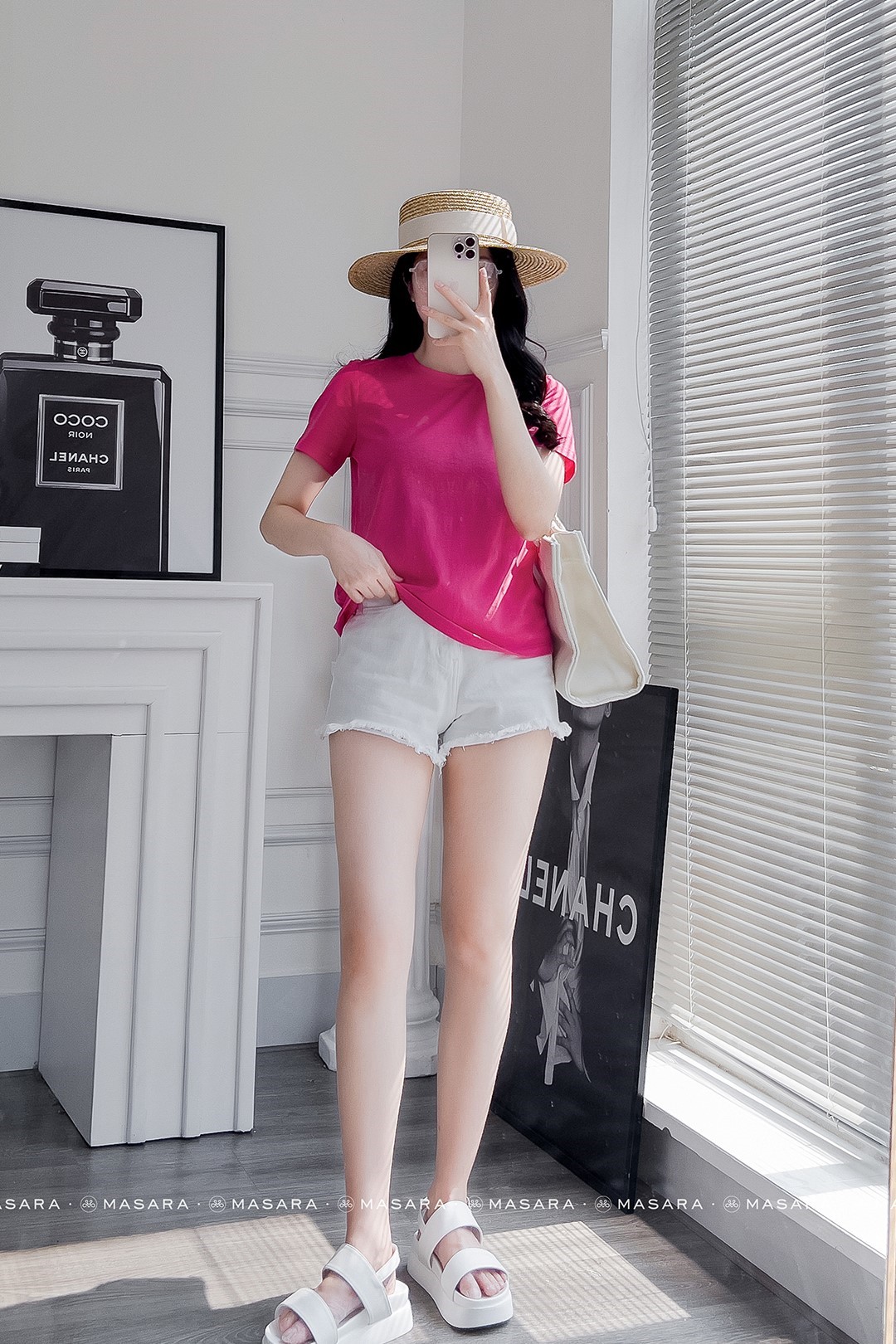 ÁO THUN COTTON 2 CHIỀU HỒNG SEN