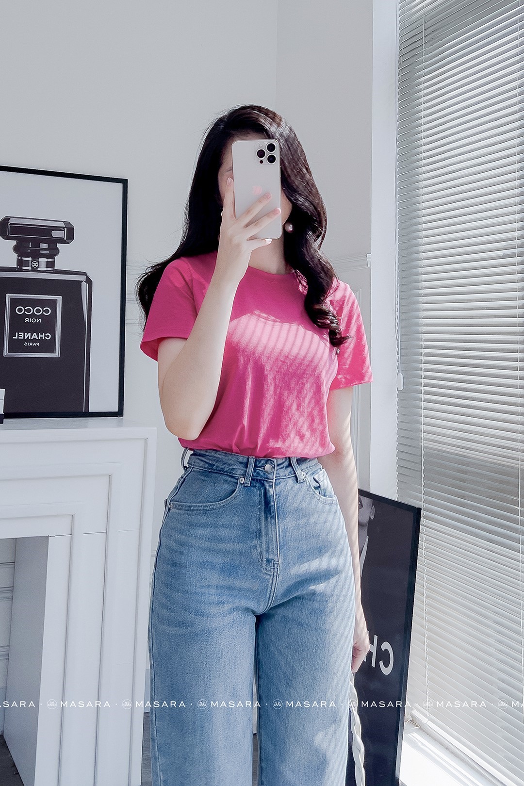 ÁO THUN COTTON 2 CHIỀU HỒNG SEN