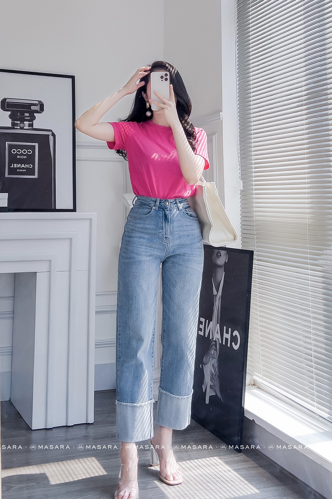 ÁO THUN COTTON 2 CHIỀU HỒNG SEN