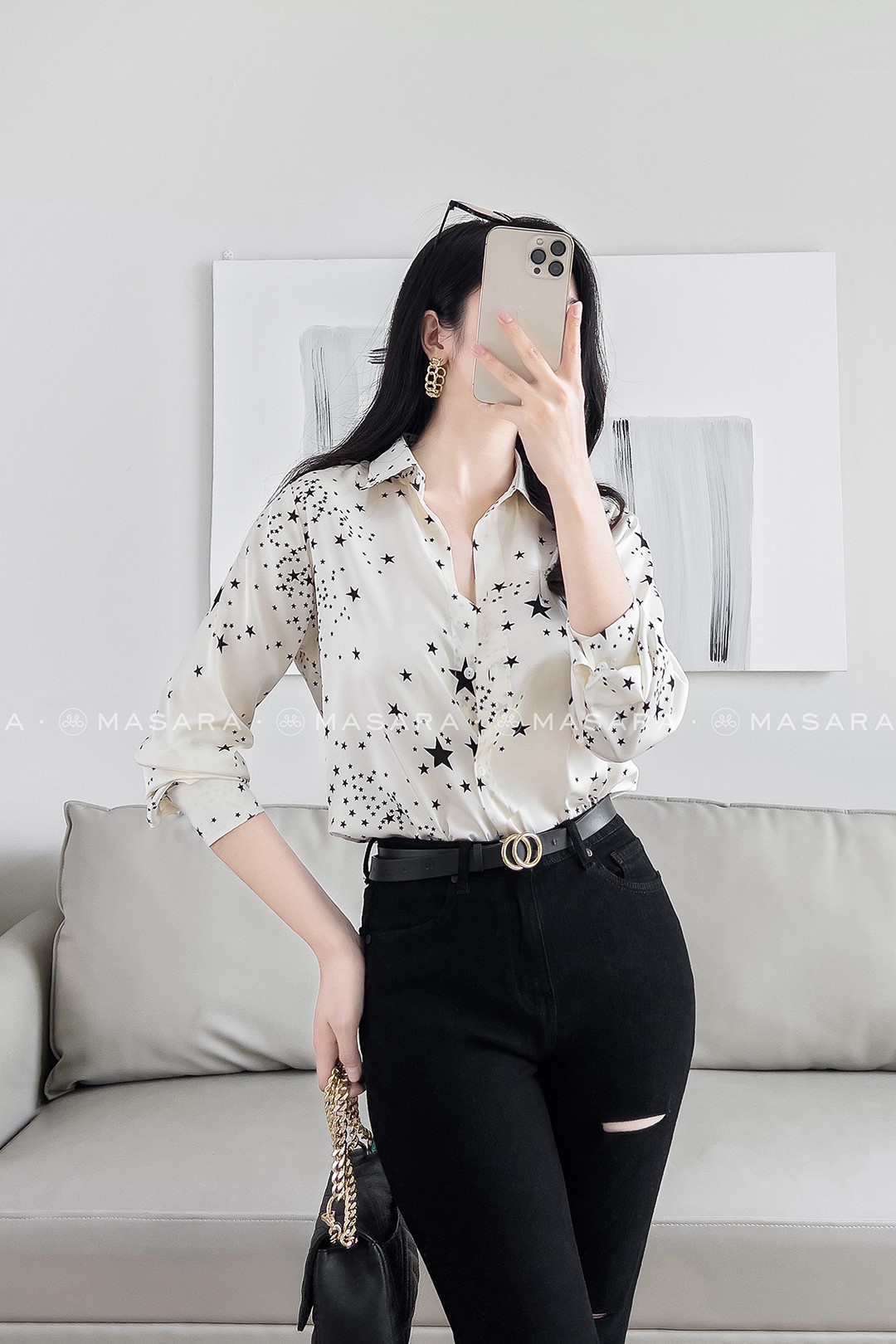 SƠ MI LỤA NGÔI SAO NHÍ KEM