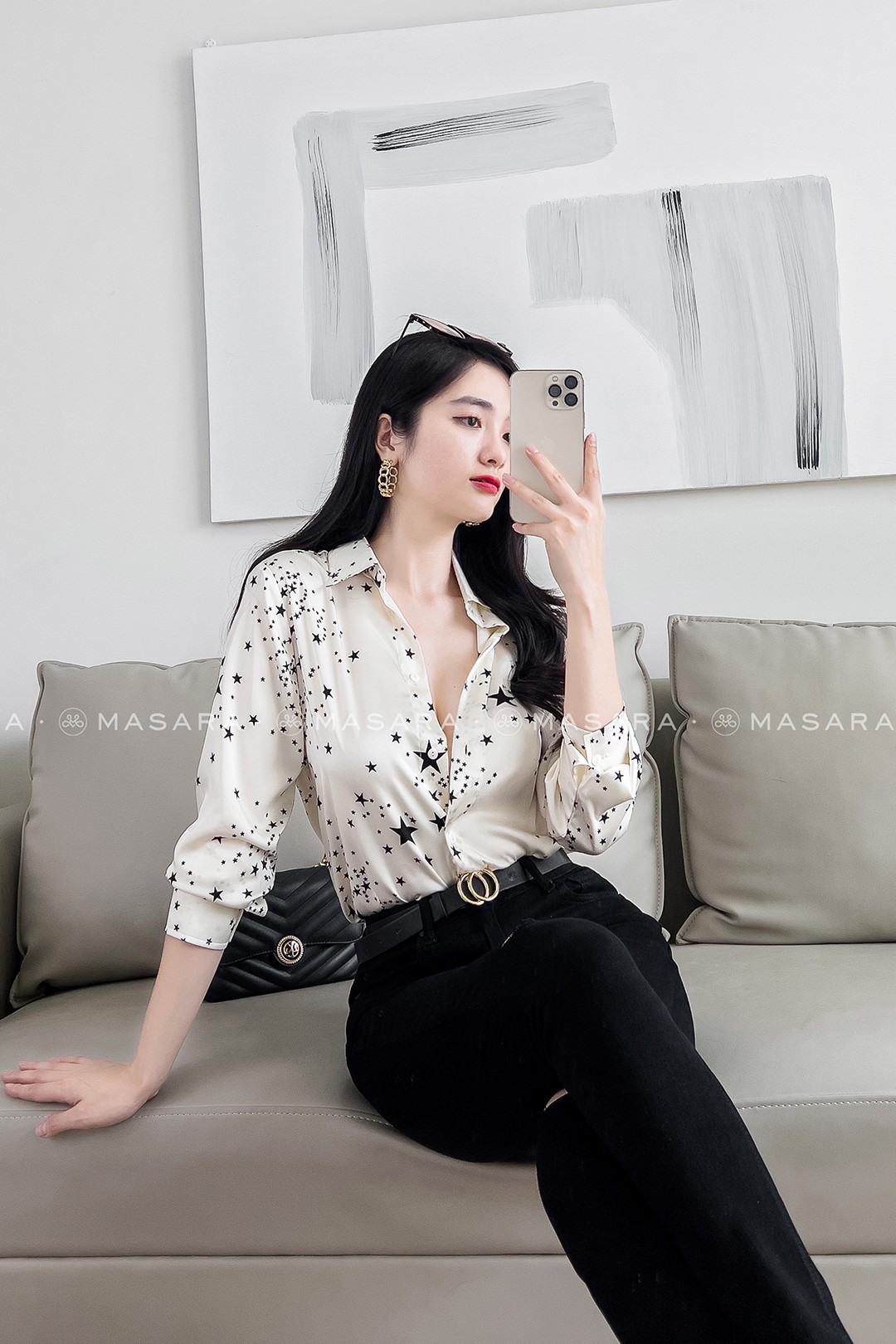 SƠ MI LỤA NGÔI SAO NHÍ KEM