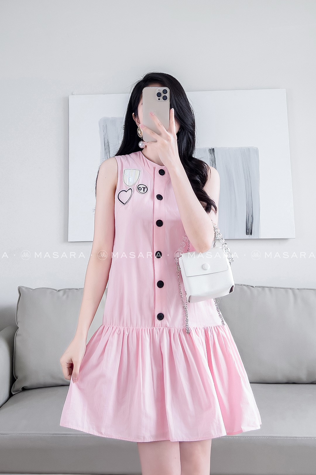 ĐẦM HỒNG BABY ICON