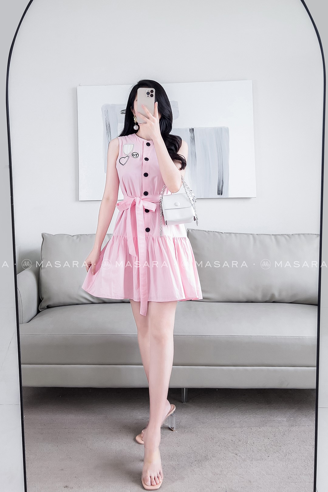 ĐẦM HỒNG BABY ICON