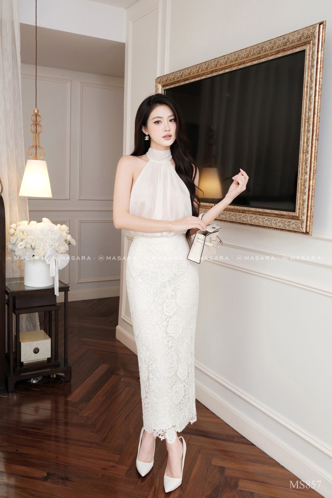 SET VÁY DÀI MS857