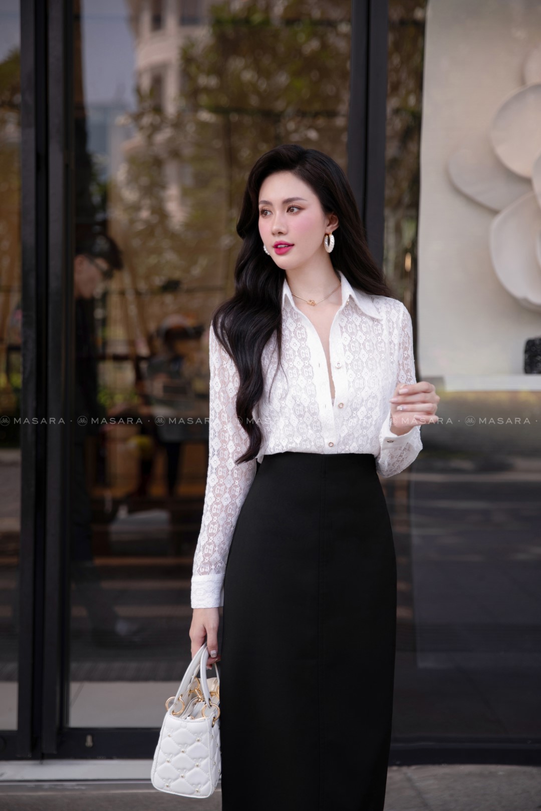 SƠ MI REN GG TRẮNG