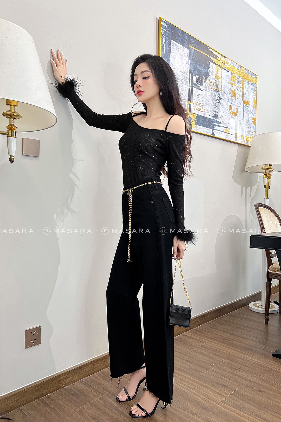 ÁO MONGTOGHI TAY GẮN LÔNG