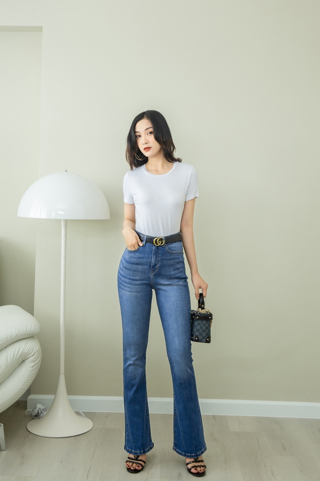 Quần Jeans Loe Xanh Nhạt