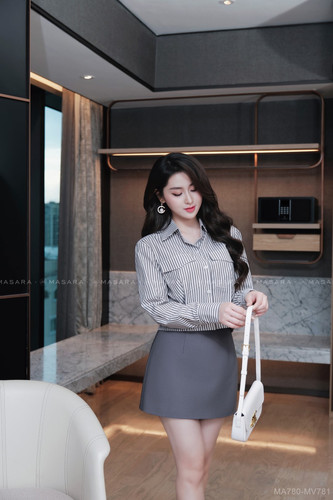 ÁO SƠ MI LỬNG MA780