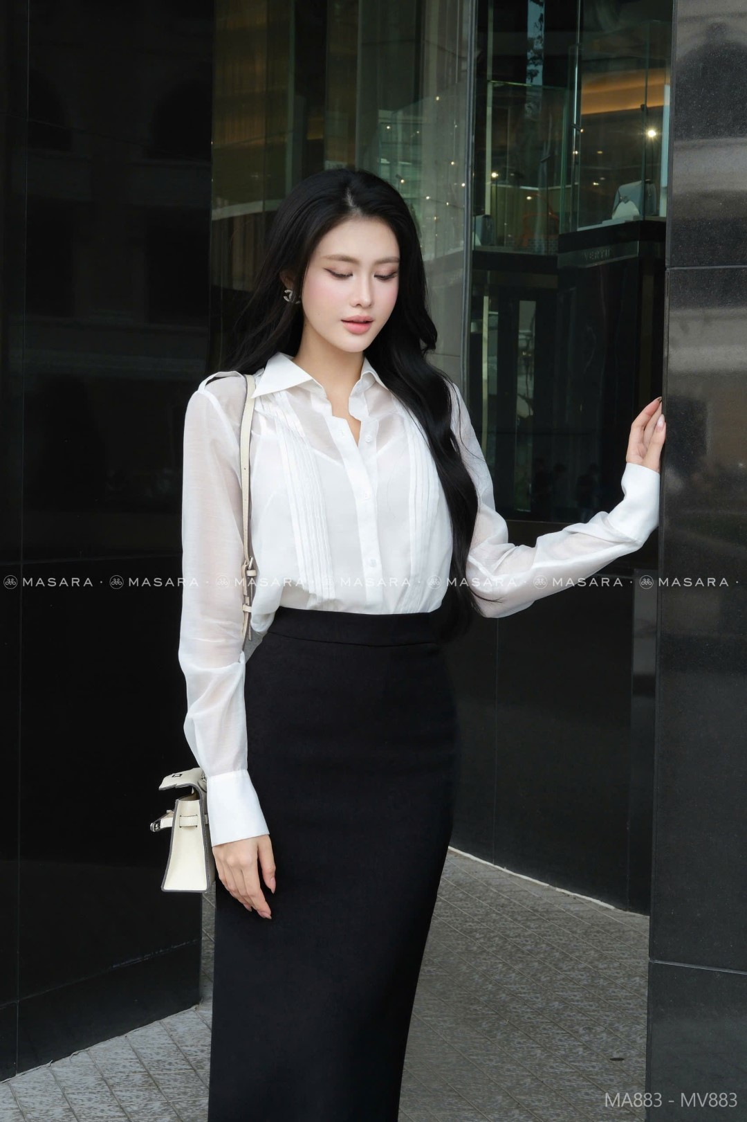 CHÂN VÁY DÀI MV883