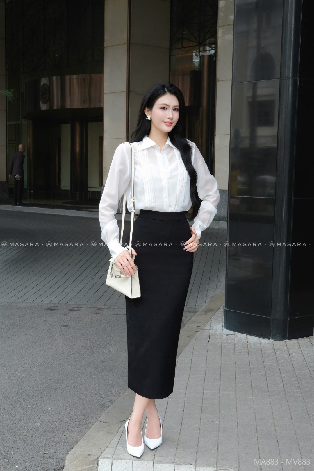 CHÂN VÁY DÀI MV883