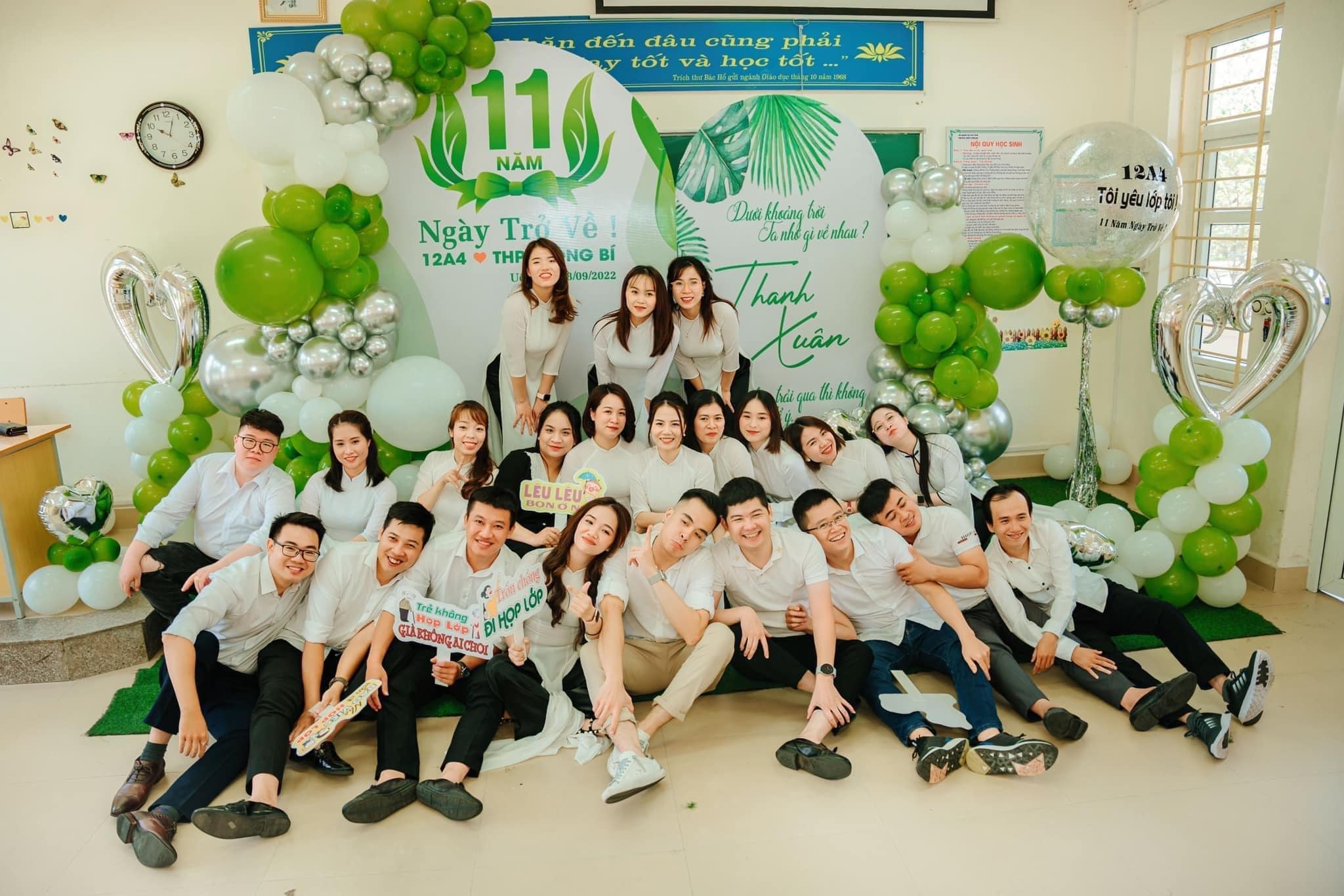 100 MẪU BACKDROP HỌP LỚP ĐẸP TẠI HÀ NỘI