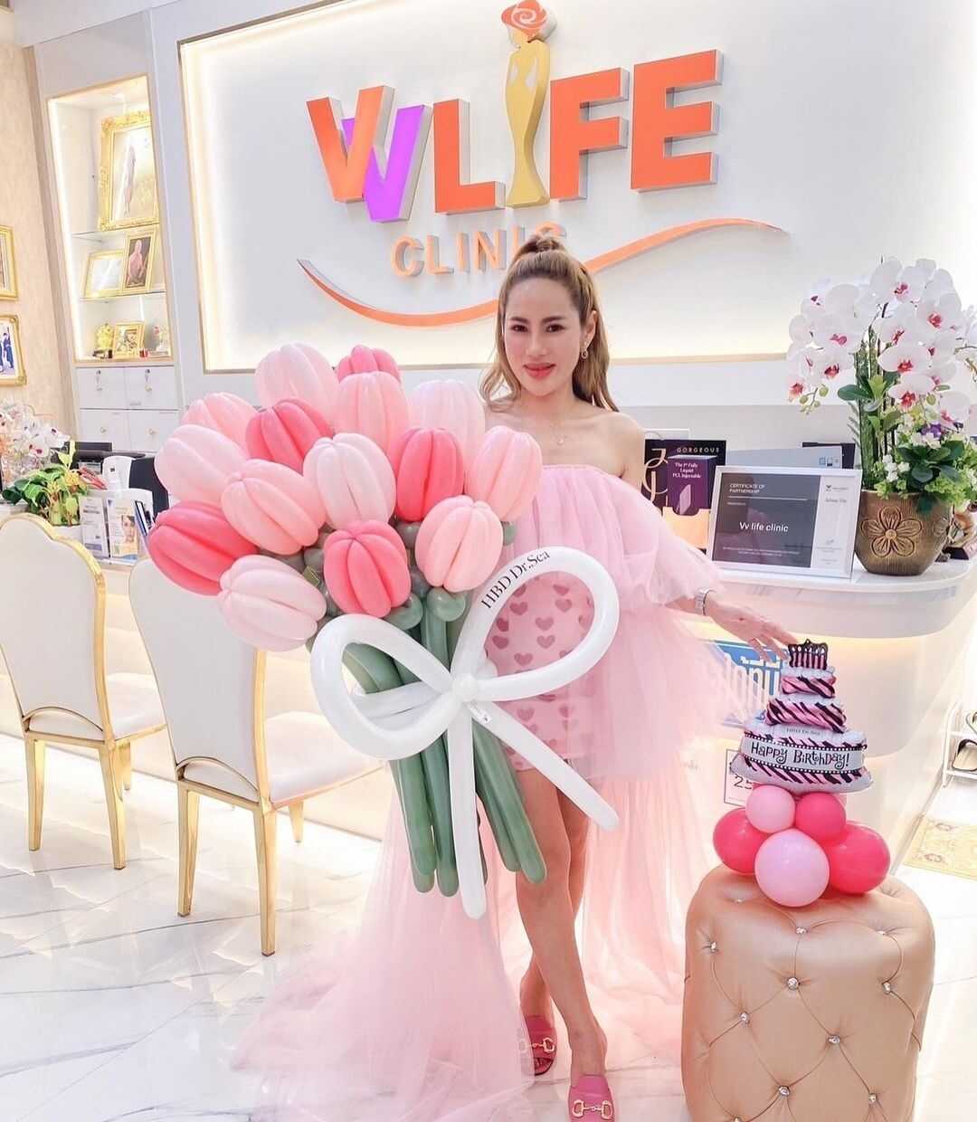 Bó Hoa Bóng Bay Đẹp Giá Rẻ Tại Cầu Giấy