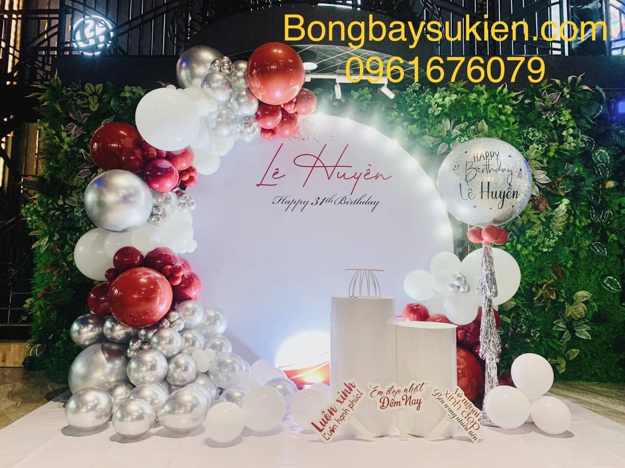 Dịch Vụ Trang Trí Sinh Nhật Cho Người Lớn 8