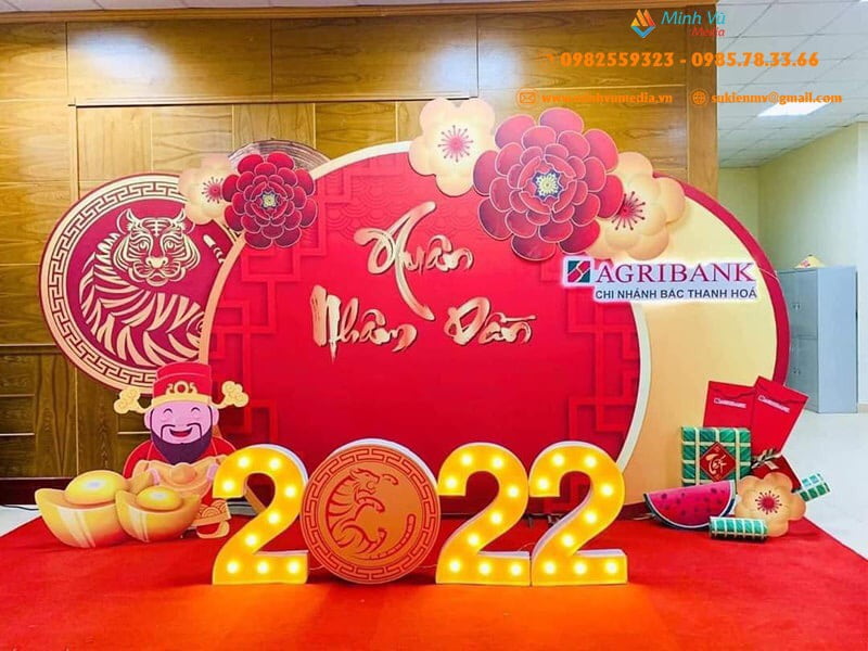 Dịch vụ trang trí tiểu cảnh Tết tại Hà Nội
