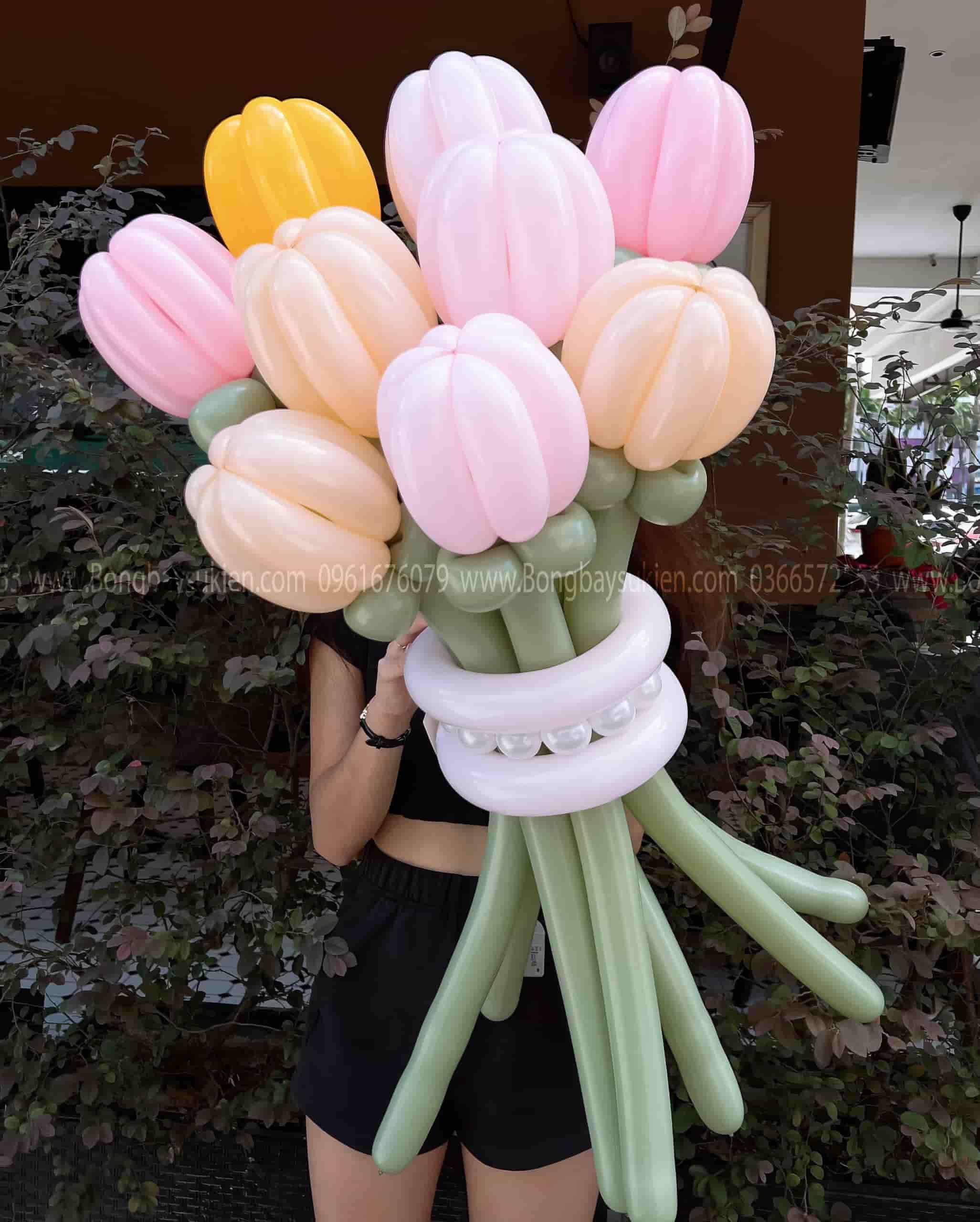 Làm Sẵn Bó Hoa Bóng Bay ở Hà Đông Hà Nội