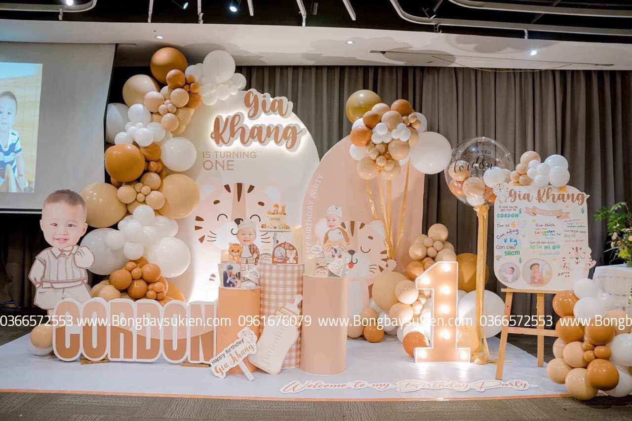 Tổ Chức Sinh Nhật Bé 1 Tuổi Tại Hà Nội
