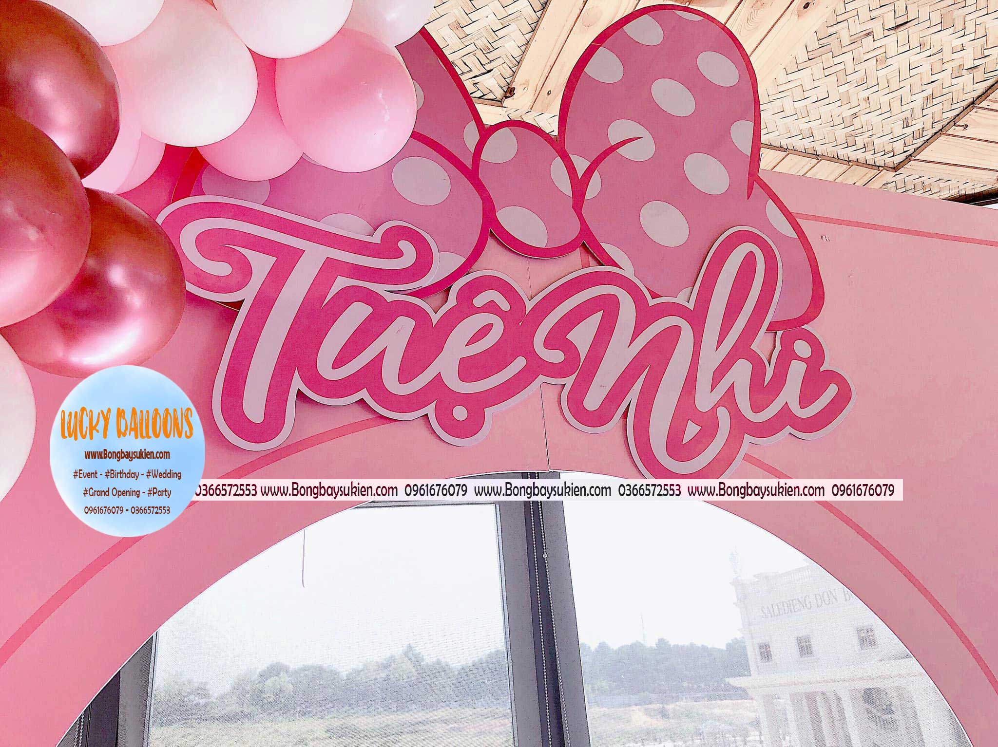 Trang trí sinh nhật cho bé gái 1 tuổi thật độc đáo và ý nghĩa