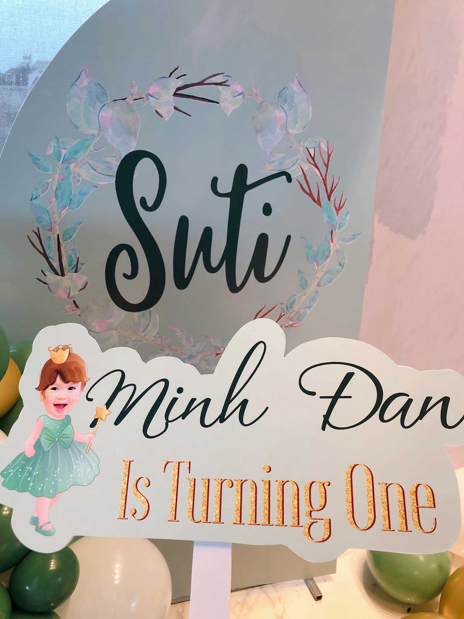 Mẫu trang trí sinh nhật cho bé gái đơn giản mà đẹp lung linh