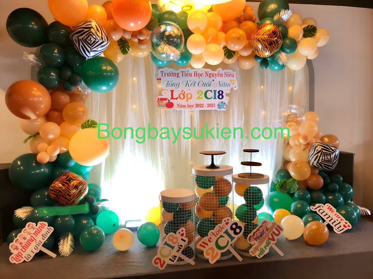 Trang trí tổng kết cuối năm học