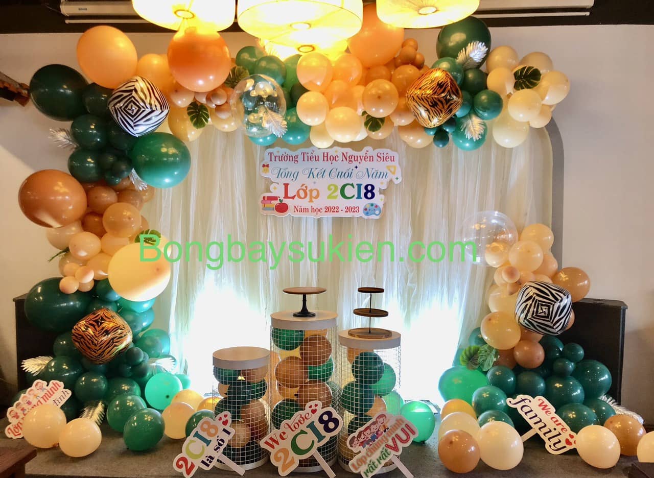Trang trí tổng kết cuối năm học