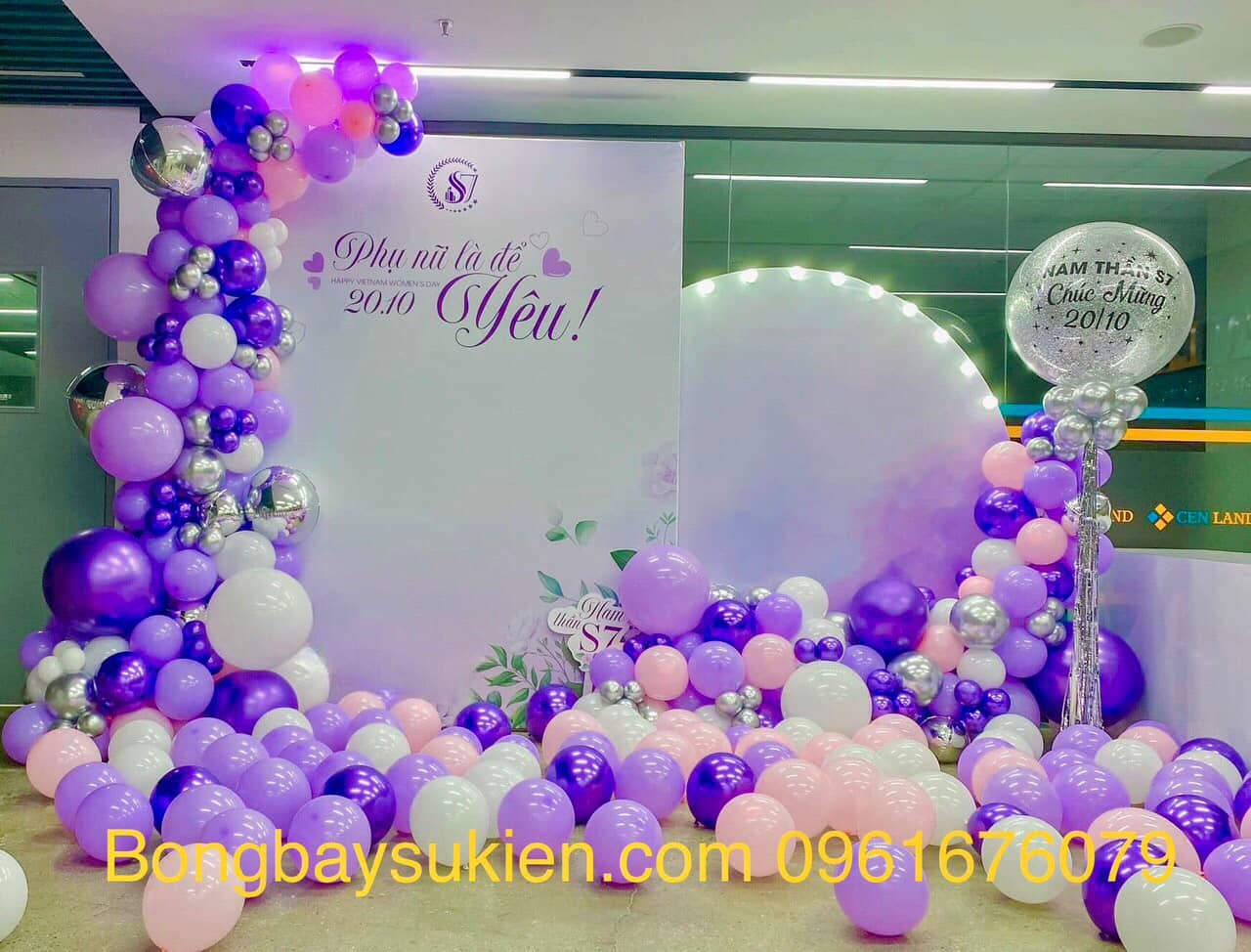 Trang Trí Văn Phòng Ngày 20 tháng 10 Đẹp 16