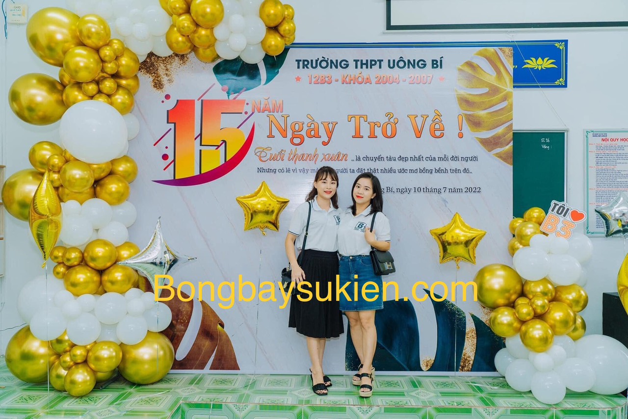 Mẫu trang trí họp lớp đẹp tại Hà Nội
