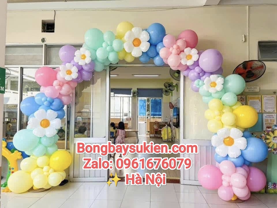 Top 50 Mẫu Trang Trí Cổng Bóng Bay Khai Giảng Mầm Non Đẹp Nhất Hà Nội