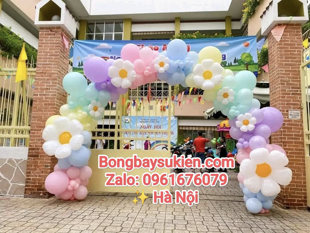 25 Mẫu Trang Trí Cổng Bóng Khai Giảng Đẹp Nhất Hà Nội