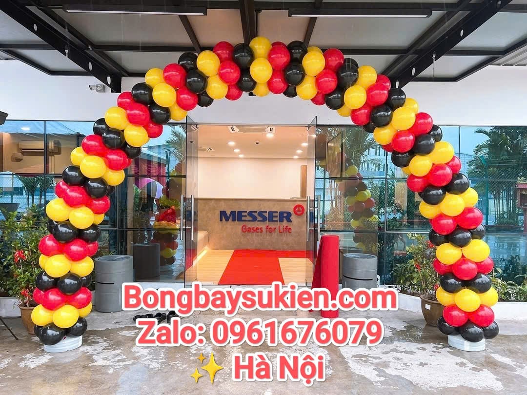 Trang Trí Khai Trương Cổng Bóng Tại Hà Đông Hà Nội