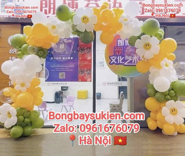 Những Mẫu Trang Trí Bóng Bay Khai Giảng Năm Học Mới Đẹp Nhất