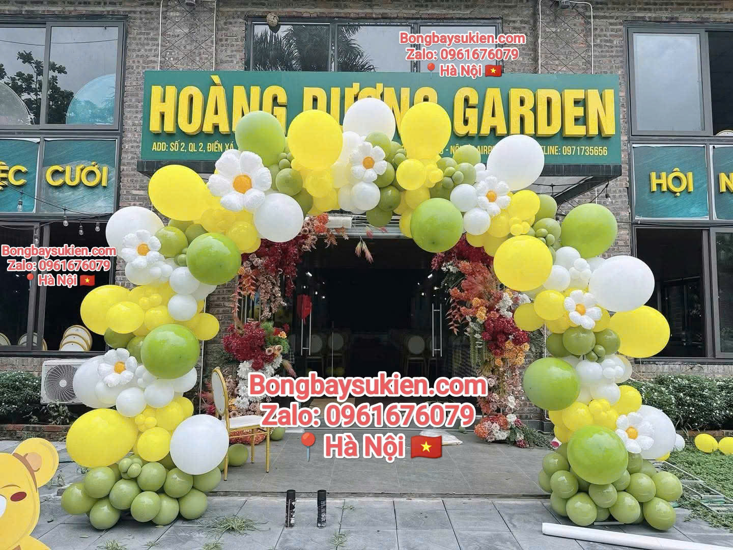 Dịch Vụ Trang Trí Bóng Bay Ngày Lễ Khai Giảng Năm Học Mới