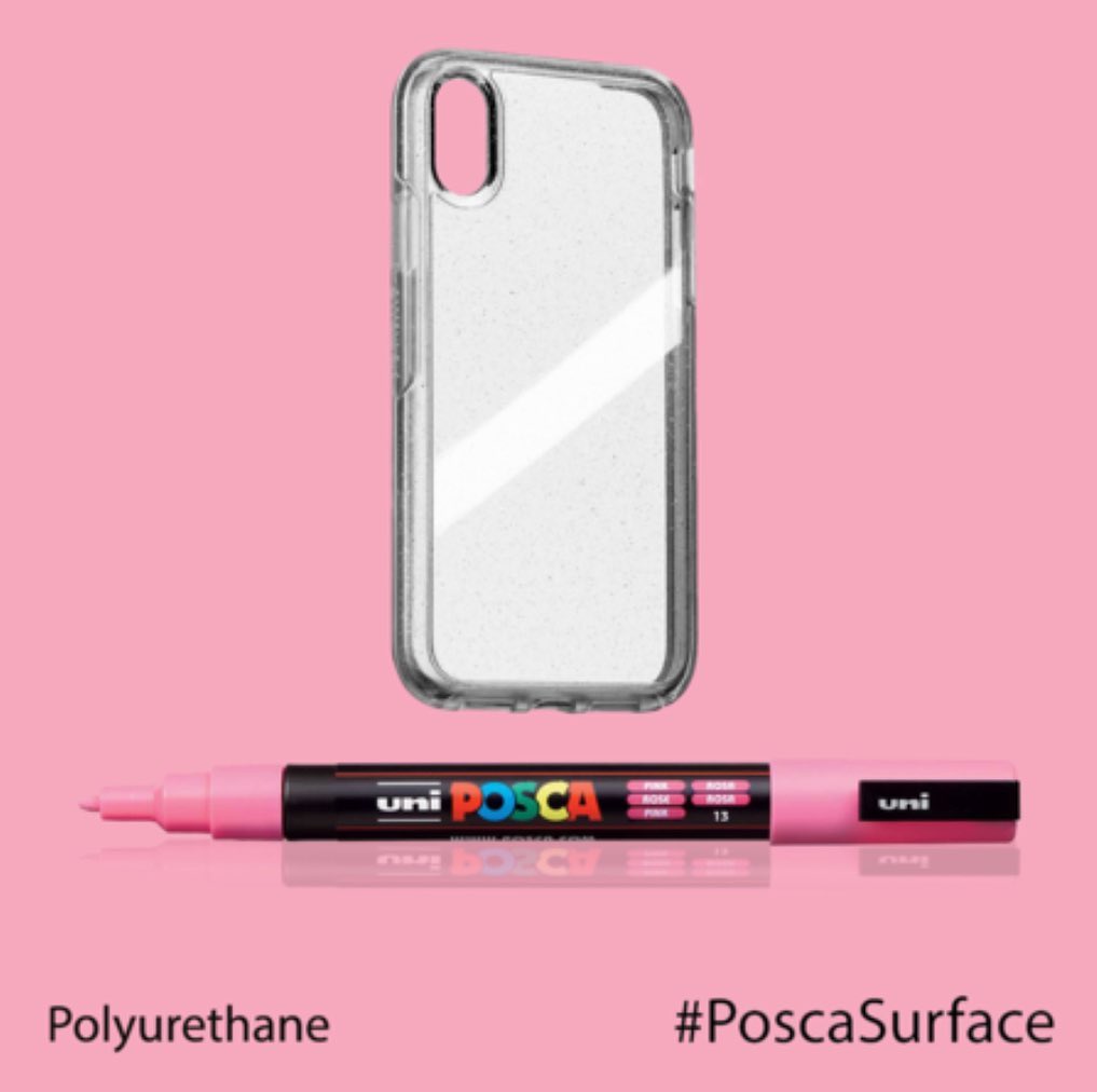 Bộ 8 cây bút sơn nước vẽ đa chất liệu Uni Posca PC-17K ngòi 15.0mm (Nguyên bộ)